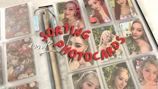 ✩ sorting photocards (loona edition) | binder update 13 ✩