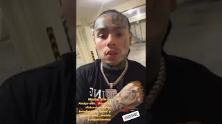 6ix9ine sends respect & greets a guy