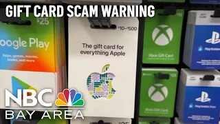 Bay Area Woman Warns Others of Gift Card Scam