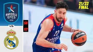 Anadolu Efes vs Real Madrid | Euroleague Final Extended Highlights