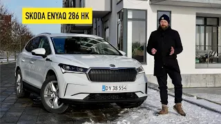 Første tur: 286 hk løfter Skoda Enyaq