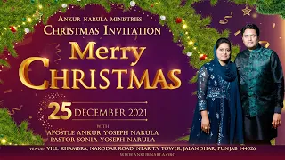 ðŸŽ„âœ�ï¸�ðŸŽŠðŸŽ‰ GET READY FOR CHRISTMAS CELEBRATION || 25-12-2021 || ANKUR NARULA MINISTRIES ðŸŽ„âœ�ï¸�ðŸŽŠðŸŽ‰