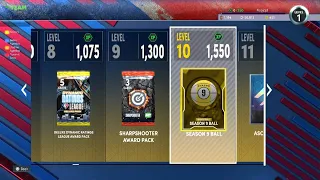 NBA 2K22 MyTEAM Season 9 Level Rewards