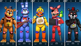 FNAF Rockstar Workshop & Voice Line Animations