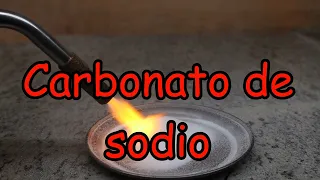 Cómo hacer CARBONATO DE SODIO a partir de BICARBONATO DE SODIO