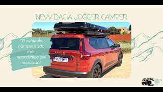 New Dacia Jogger Camper 🚌