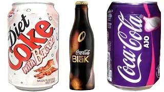 Los 10 Sabores de COCA-COLA Mas Raros del Mundo