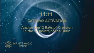 11:11:1111 - 12 Rays of Creation Meditation, Manifestation Activation & Downloads - Positive energy