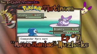 Pokémon Platinum "Move Maniac" Nuzlocke - Episode 7 "I Thought Glameow Was Terrifying" w/ SarzeLight