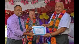 Fijian Government receives handing-over certificates of ten schools in Ra