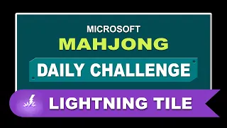 Microsoft Mahjong Daily Challenge March 4, 2024 | Lightning Tiles - Medium