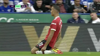 Mason Greenwood Goal vs Leicester City