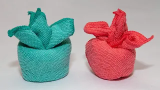 Яблоко из полотенца | Как сделать яблоко из полотенца | DIY Towel Apple | Towel toys