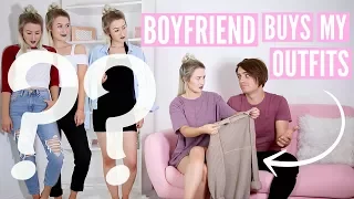 BOYFRIEND BUYS GIRLFRIENDS OUTFITS | Sophie Louise