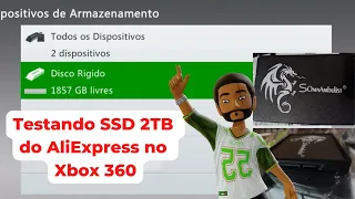 Configurando e Testando um SSD de 2TB do AliExpress no Xbox 360 como SSD Interno - Xbox 360 em 2022