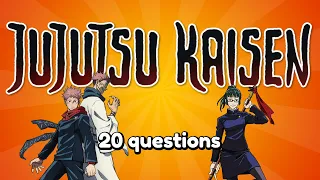 Quiz : Jujutsu Kaisen - 20 Questions
