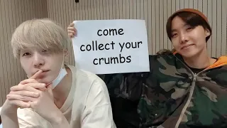 sope being chaotic on vlive | min yoongi & jung hoseok (BTS)