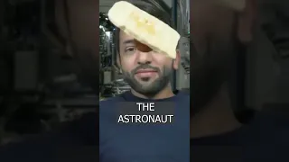 VIRAL video of astronauts eating a HONEY sandwich
