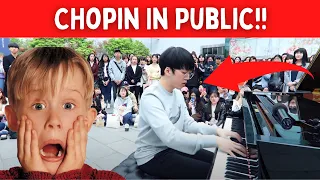 Top 5 Public Street Piano Performances (Chopin !!)