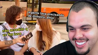 NAMORADO VÊ CELULAR DE NAMORADA E DESCOBRE Q ELA VENDEU A VIRGINDADE - Maicon React