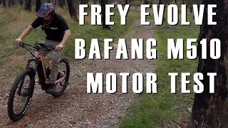 Bafang M510 Motor Test - Frey Evolve