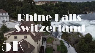 Rhine Falls Switzerland  | Largest waterfall in Europe | 5k