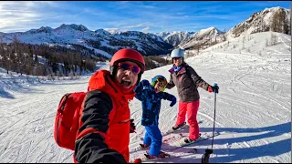 Ski Trip to Isola 2000 - 2nd day (Jan 2024)