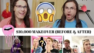 $10,000 MAKEOVER (BEFORE & AFTER) I SHANE DAWSON I OUR REACTION! // TWIN WORLD