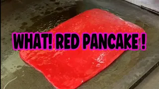 This is why Everyone needs to EAT this RED PANCAKE #chinastreetfood #shorts