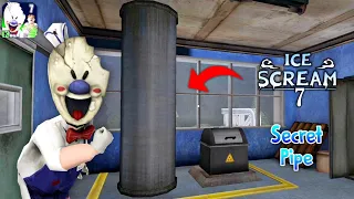 ICE SCREAM 7 FRIENDS LIS SECRET PIPE TO EXTRACTION ROOM | ICE SCREAM 7