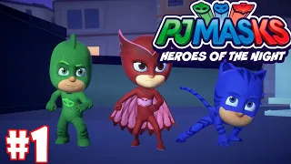 pj masks heroes of the night gameplay walkthrough ( full game) part 1