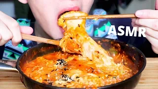 ASMR Eating Sounds | Japnese Rice cake & Korean Cheesy Fire Noodles (Chewy Eating Sound) | MAR ASMR