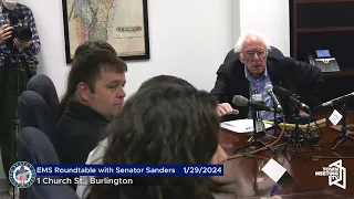 Bernie Sanders | First Responders Roundtable