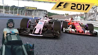 Гран-при России - Сочи Автодром - F1 2017 Force India F1 - руль Fanatec ClubSport Formula