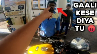 Filling rs.5 petrol in my NS200 || prank gone wrong😱|| petrol pump fraud || part -2 @jsfilmsindia