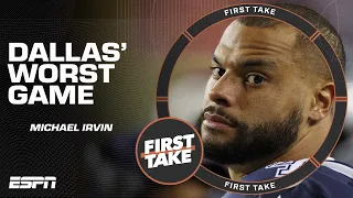 Dallas played the worst game of the year yesterday - Michael Irvin | First Take