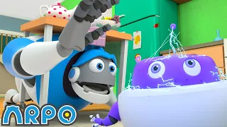 New Robot Companion! | ARPO The Robot | Funny Kids Cartoons | Kids TV Full Episode Compilation