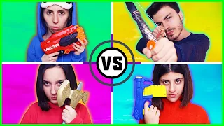 NERF CHALLENGE DİLA VE YAĞMUR TAKIMI DİLA KENT