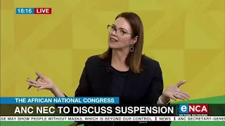 ANC NEC to discuss suspension