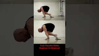 Tuck Planche Slide Drill Beginner and Advanced