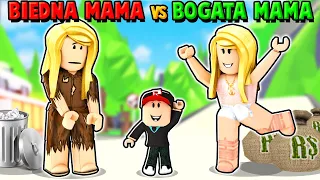 BIEDNA Mama vs BOGATA Mama w Roblox... | Vito i Bella