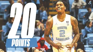 Caleb Love Drops 20 PTS & 8 AST In First Exhibition Game For #1 Ranked UNC