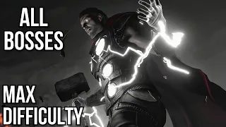 Marvel's Avengers | All Bosses on Brutal (MAX) Difficulty + Cutscenes | No Commentary [OHM]