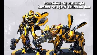 TRANSFORMERS Online 变形金刚 - Bumblebee The Last Knight Hammer vs Age Of Extinction Gun Gameplay 2018