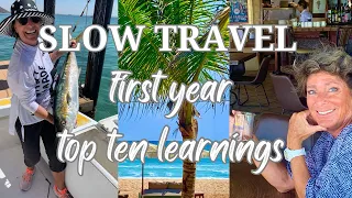 Slow travel first year top 10 learnings and where we’ll go next in 2023 Ep 32 Going Walkabout