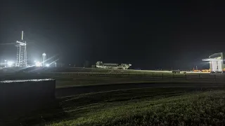 NASA's SpaceX Demo-2 Crew Dragon/Falcon 9 Rollout and Lift to Vertical - TIMELAPSE