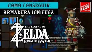 Zelda Breath of the Wild - Como conseguir la armadura Ignífuga (Metodo Cavernicola)