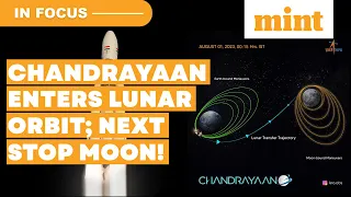 Chandrayaan-3 Successfully Enters Lunar Orbit; Next Stop Moon | Watch | In Focus