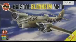 1/72 Airfix Bristol Blenheim Mk.IV Kit# 02027