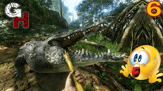 I GOT ATTACKED BY A MONSTER CROCODILE🐊🐊 IN AMAZON RAINFOREST |GREEN HELL PART - 6 | BiKRoX Gaming 😍🤗